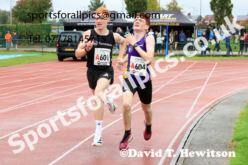 Mens Under-17s 2025 Northern Athletics Autumn Road Relays, Leigh, Lancashire. Photo: David T. Hewitson/Sports for All Pics